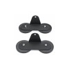 Set suport metal LED bar universal magnetic