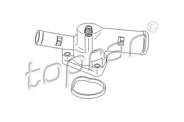 Termostat,lichid racire RENAULT CLIO III Grandtour (KR0/1) (2008 - 2012) TOPRAN 700 571