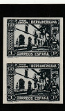 Spania 1930-Expozitia Ibero-Americana,Mi.578,varietate,nedant.negumata,pereche