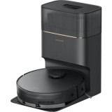 Aspirator robot Dreame D20 Pro Plus, putere 13.000 Pa, perie Duobrush, autonomie 5.200 mAh, Negru