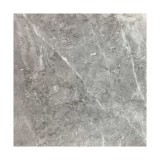 Gresie exterior / interior portelanata Camlica Grey, 59.5 x 59.5 cm, gri, lucioasa, rectificata, aspect piatra