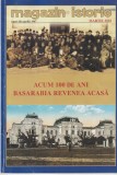Magazin istoric nr. 3 martie 2018, carte romana 100 pagini, coperti brosate, dimensiune 15x22 cm, editie 2018