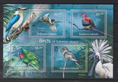 SOLOMON ISLANDS 2013 FAUNA PASARI MI.1575-1578 MNH foto