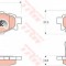 Set placute frana,frana disc SUBARU LEGACY IV Combi (BL, BP, B13) (2003 - 2016) TRW GDB3373