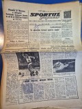 ziarul sportul popular 29 martie 1966 -schi in fundata ,poiana brasov,sah,polo ,volei