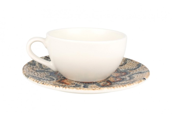 Bonna Mesopotamia - Ce&Egrave;ti de cafea &Egrave;i farfurie - 250.0 cc - Por&Aring;&pound;elan - 6er set