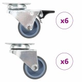 Cumpara ieftin Roti pivotante duble, 12 buc., 50 mm