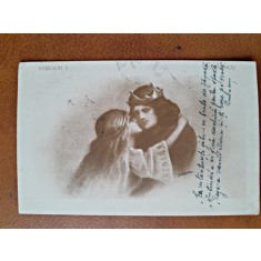 Carte postala ilustrata, Strigoii 2/Eminescu, 1924