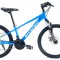 Bicicleta MTB 24&Prime; BR Tornado, cadru Aluminiu, 21 viteze, cu Shimano, Albastru