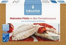 File de Macrou in Sos de Tomate Bio 125gr Followfish Cod: 563894 foto