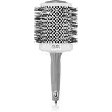 Olivia Garden Expert Shine Wavy Bristles White&amp;Grey perie de par průměr 80 mm 1 buc