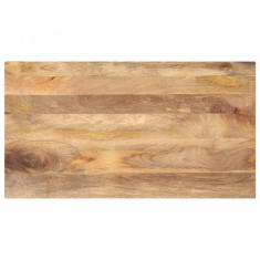 vidaXL Blat masă, 110x50x3,8 cm, dreptunghiular, lemn masiv de mango 371527