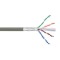 Cablu FTP Cat 6 CCA fire interioare solide ecranat 1 x 0.56mm x 2 x