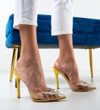 Pantofi Zeltis Galbeni 2