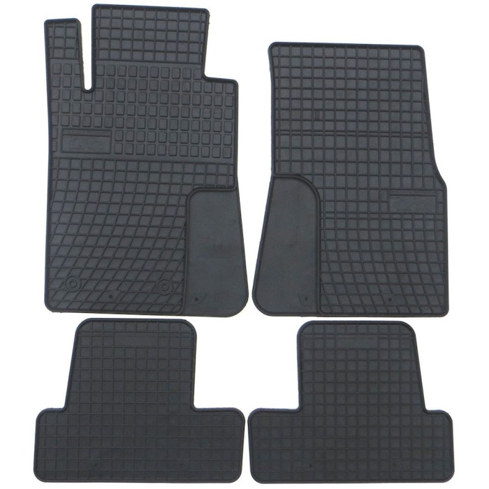 Set covorase auto din cauciuc Ford Mustang 5 2004-2014, presuri BestAutoVest, negre, 4 buc.