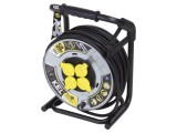 Prelungitor alimentare KEL 3x2,5mm2 4 prize 50m 16A negru