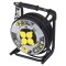 Prelungitor alimentare KEL 3x2,5mm2 4 prize 50m 16A negru