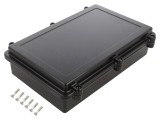 Carcasă universală aluminiu negru 173x274x66mm