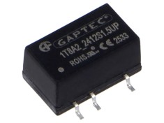 Convertor DC/DC 1W 19,2-28,8V la 12V 84mA GAPTEC Electronic