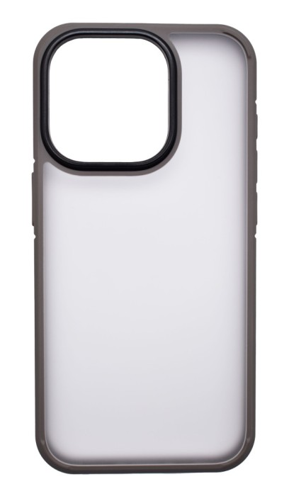 Husa din silicon X-Level Armor Series Frosted Sand pentru iPhone 15 Pro Max - Ice White