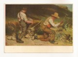 FA99 -Carte Postala- GERMANIA - Gustave Courbet, Stone Breakers - Dresden Museum, necirculata