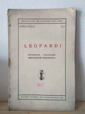 Biografie - Giacomo Leopardi foto