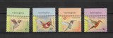 ROMANIA 2022 - COLIBRI, SERIA 2 DIN COALA DE POSTA, MNH - LP 2379, Nestampilat