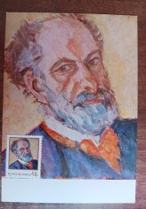 C12 - maxima Romania - tematica pictura 28 - prima zi a emisiunii sau expozitii