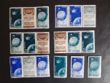 1957 - Satelitii artificiali ai Pamantului - timbre stampilate, Nestampilat