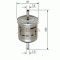 Filtru combustibil VOLVO XC90 I (2002 - 2016) BOSCH 0 450 905 921
