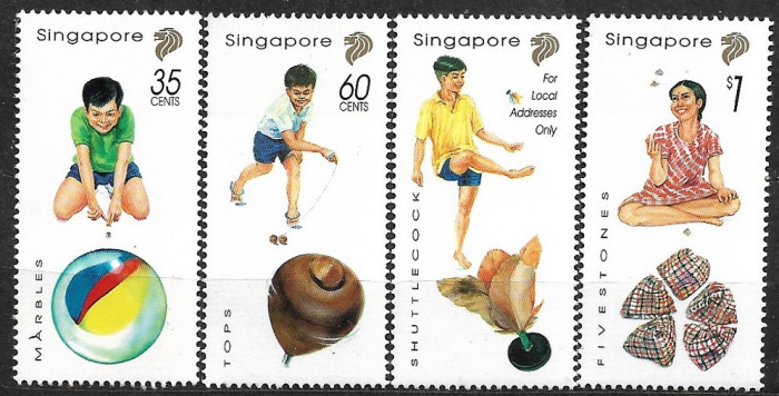 B0975 - Singapore 1997 - Singpex 4v.neuzat,perfecta stare,
