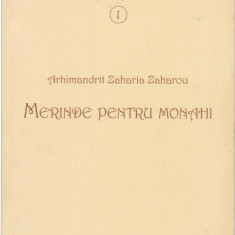 AS - ARHIMANDRIT ZAHARIA ZAHAROU - MERINDE PENTRU MONAHI