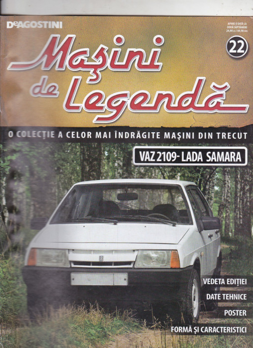 bnk ant Revista Masini de legenda 22 - VAZ 2109 - Lada Samara