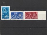 ROMANIA 1961 LP 516 LP 516 a PRIMUL OM IN COSMOS SERIE MNH