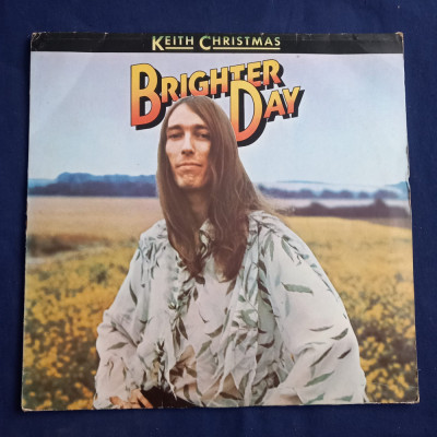 Keith Christmas &amp;lrm;&amp;ndash; Brighter Day vinyl LP Manticore Germania 1974 NM / VG foto