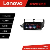 Navigatie Kia Rio 2011-2014 Lenovo PRO 12.3 inch QLED 4G GPS 4+64GB