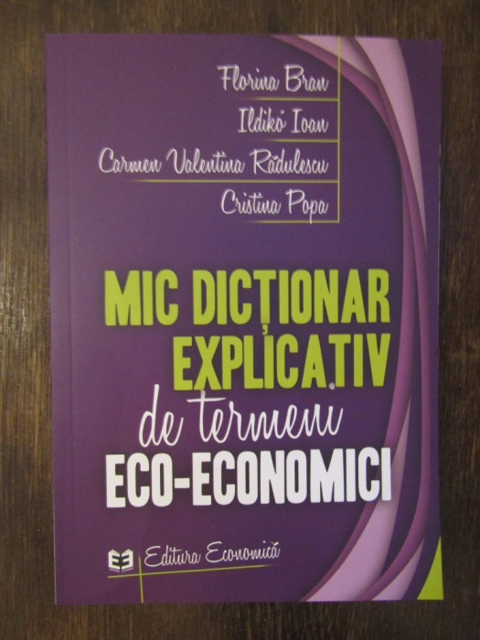 MIC DICTIONAR EXPLICATIV DE TERMENI ECO -ECONOMICI