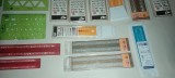 SABLOANE PT. DESEN TEHNIC 21 bucati ROTRING - STAEDTLER. - 21 BUC