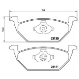 Brembo set placute frana, frana disc Prime Line