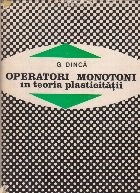 Operatori monotoni in teoria plasticitatii foto