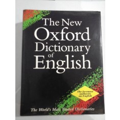 The New OXFORD DICTIONARY OF ENGLISH