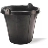 Galeata din plastic cu gradatii &amp; gat (15 L) - RUBI-88775