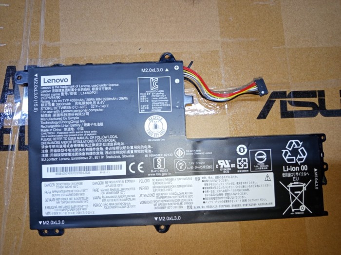 Baterie originala Lenovo 330s L14M2P21 7,4V 4050mAh funcționala