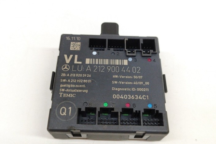 Modul de control ușă st&acirc;nga față MERCEDES-BENZ E T-Model S212 2010 OEM: A2129004402,A2128203926,A2129028001 25206661