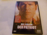 DVD Patriotul (The Patriot) - Mel Gibson, Engleză/Germană, An 2000