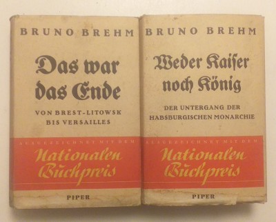 DAS WAR DAS ENDE - WERDER KAISER NOCH KONIG - BRUNO BREHEM 1933 foto