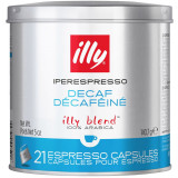 Capsule Cafea illy Iperespresso decofeinizata, 21 buc, 140.7 gr.