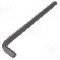 Cheie imbus Hex-Plus, o&amp;#355;el, HEX 1/2&quot;, lungime 224mm, WERA - 05022096001