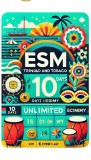 eSIM Trinidad and Tobago Unlimited 10 Days Economy