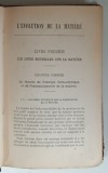L ' EVOLUTION DE LA MATIERE par GUSTAVE LE BON , 1906 *LIPSA PAGINA DE TITLU